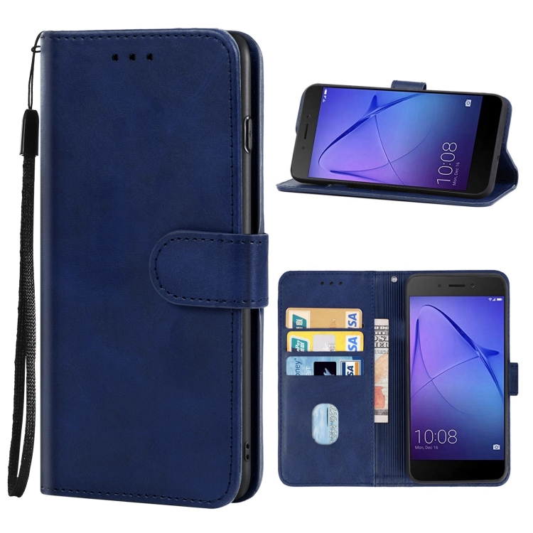 

Leather Phone Case For Honor 5C Pro(Blue)