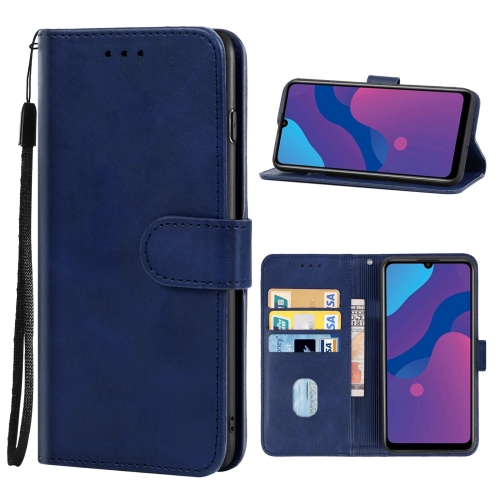 

Leather Phone Case For Honor 9A(Blue)