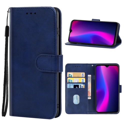 

Leather Phone Case For Blackview A60(Blue)