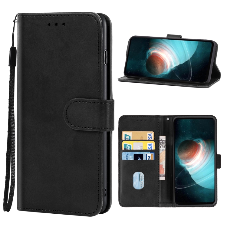 

Leather Phone Case For Blackview BL6000 Pro 5G(Black)
