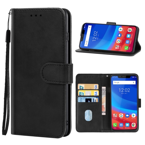 

Leather Phone Case For Ulefone Armor 6(Black)