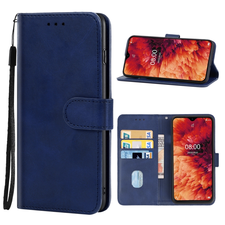 

Leather Phone Case For Ulefone Note 8P / Note 8(Blue)