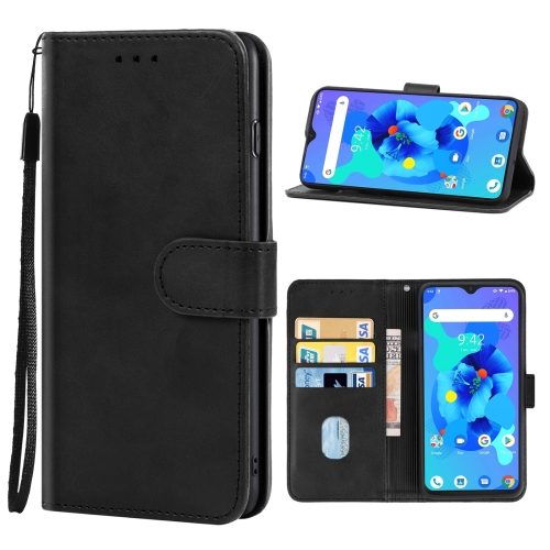 

Leather Phone Case For UMIDIGI A7(Black)