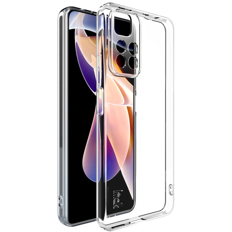

For Xiaomi Redmi Note 11 Pro / Note 11 Pro+ imak UX-5 Series Transparent Shockproof TPU Phone Protective Case