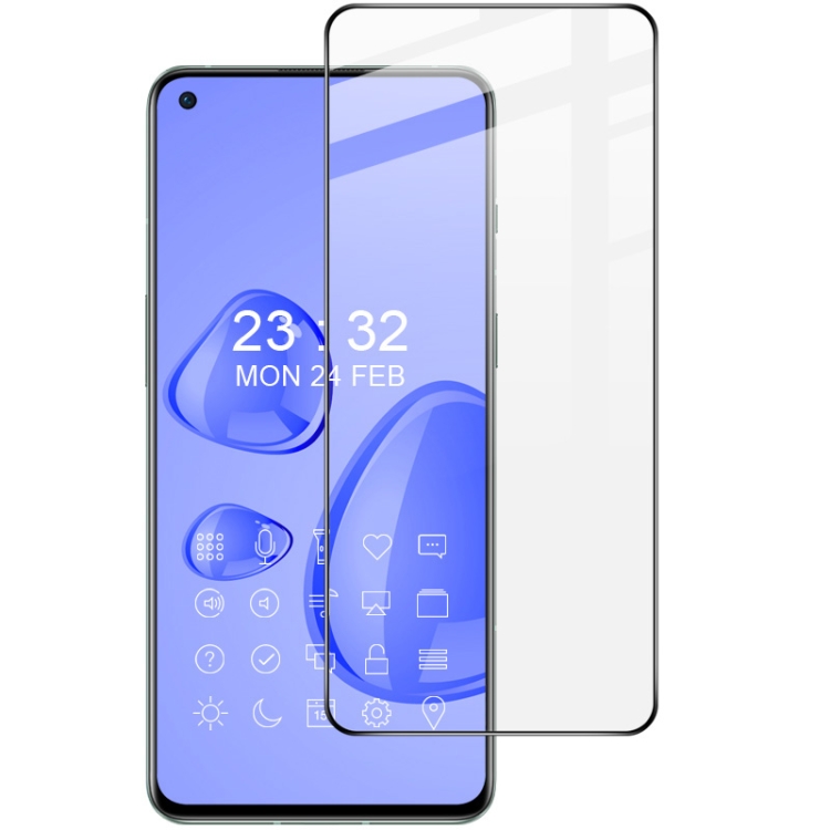 

For OnePlus 9RT 5G IMAK 9H Surface Hardness Full Screen Tempered Glass Film Pro+ Series