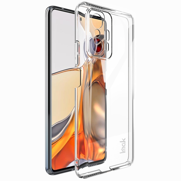 

For Xiaomi Mi 11T / Mi 11T Pro IMAK Wing II Pro Series Wear-resisting Crystal Phone Protective Case(Transparent)