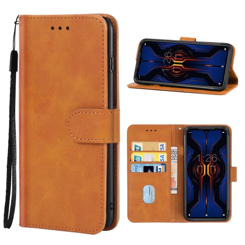 

Leather Phone Case For DOOGEE S95(Brown)