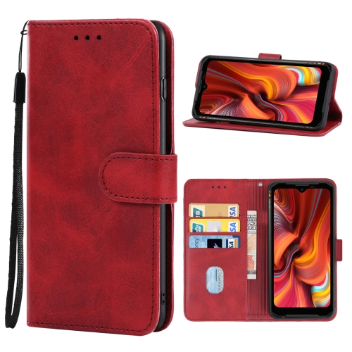 

Leather Phone Case For DOOGEE S96 Pro(Red)