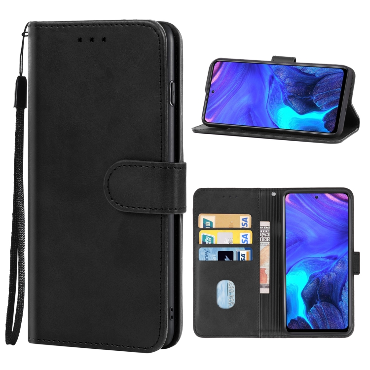 

Leather Phone Case For Infinix Note 10 Pro NFC(Black)