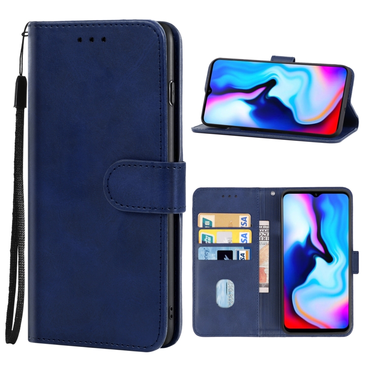 

Leather Phone Case For Lenovo K12(Blue)