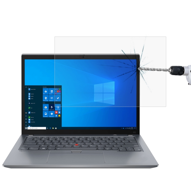 

Laptop Screen HD Tempered Glass Protective Film For ThinkPad X13 2021 13.3 inch