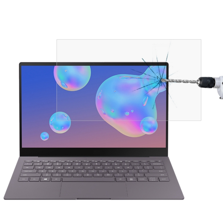 

Laptop Screen HD Tempered Glass Protective Film For Samsung Galaxy Book S 13.3 inch