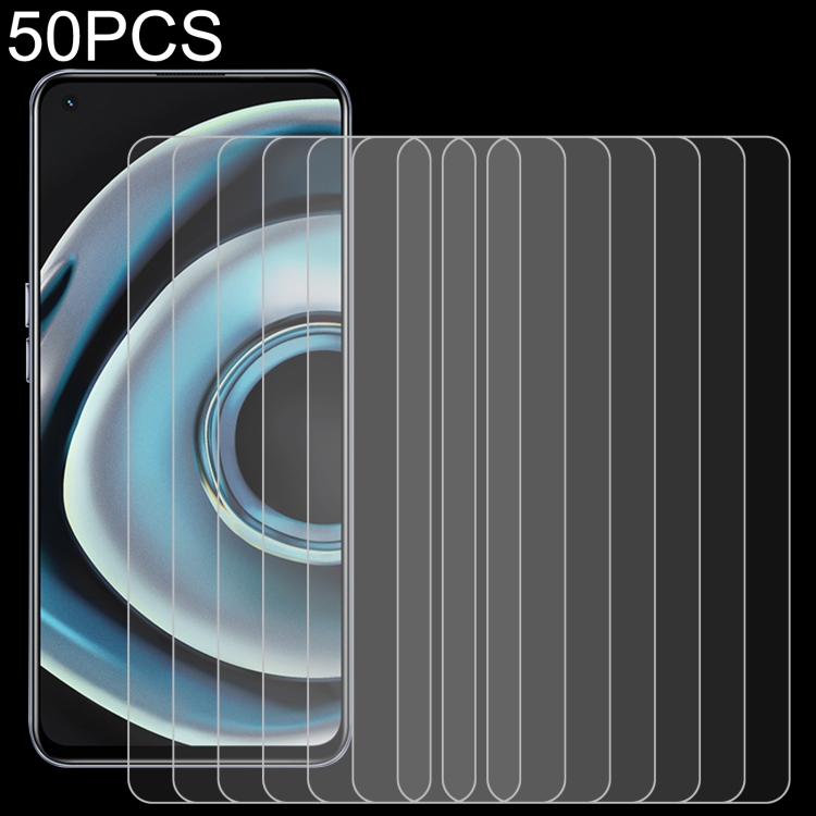 

50 PCS 0.26mm 9H 2.5D Tempered Glass Film For OPPO Realme Q3t / Realme Q3s / Realme 9 Pro / Realme V25 / Realme 9 5G Speed