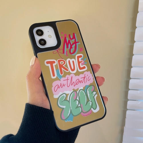 Painted TPU Phone Case For iPhone 12 Pro / 12(True Self)