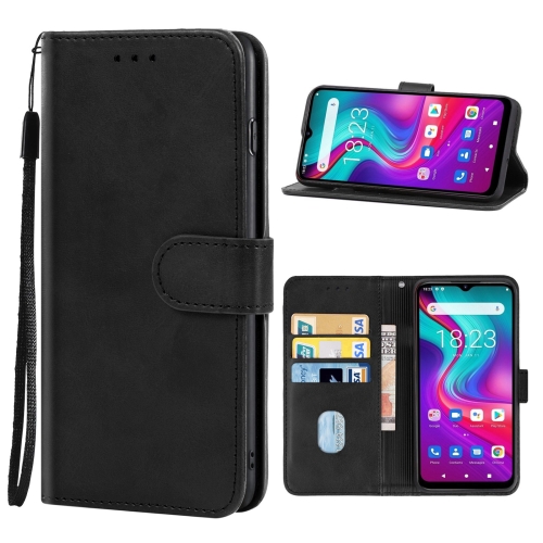 

Leather Phone Case For Doogee X96 Pro(Black)