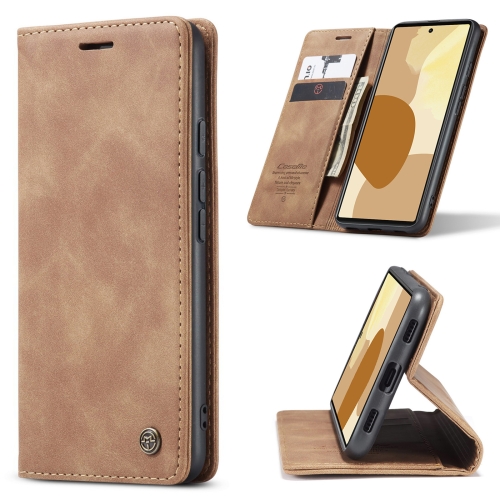 

For Google Pixel 6 Pro CaseMe 013 Multifunctional Horizontal Flip Leather Phone Case with Card Slot & Holder & Wallet(Brown)