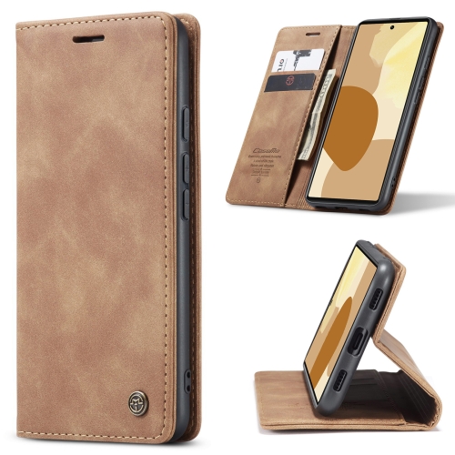 For Google Pixel 6 CaseMe 013 Multifunctional Horizontal Flip Leather Phone Case with Card Slot & Holder & Wallet(Brown)