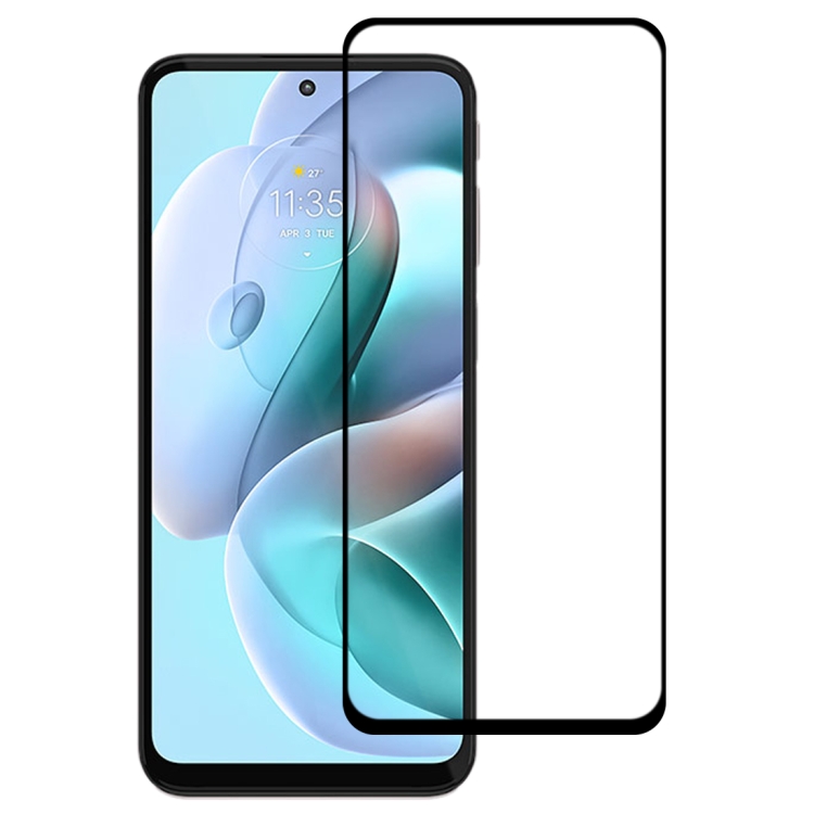 

Full Glue Cover Screen Protector Tempered Glass Film For Motorola Moto G41