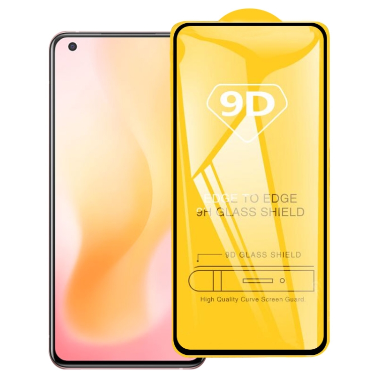 

9D Full Glue Screen Tempered Glass Film For vivo X50 5G