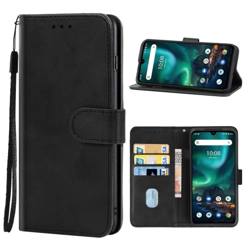 

Leather Phone Case For UMIDIGI Bison / Bison 2021(Black)