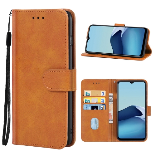 

For vivo Y20 India / Y30 China / iQOO U1X / Y20S / Y12S / Y11S / Y20i / Y20A / Y20G / Y30G / iQOO U3X / Y12s 2021 Leather Phone Case(Brown)