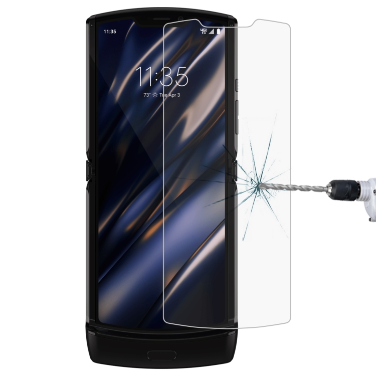 

0.26mm 9H 2.5D Tempered Glass Film For Motorola Razr 2019