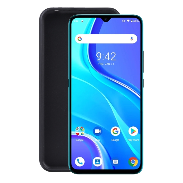

TPU Phone Case For UMIDIGI A7S(Black)