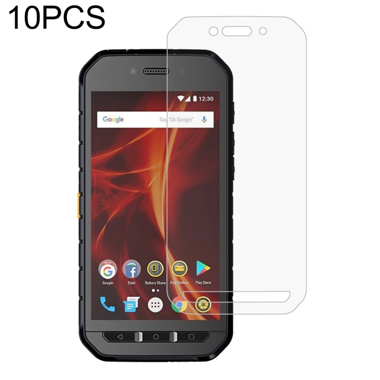 

10 PCS 0.26mm 9H 2.5D Tempered Glass Film For CAT S31