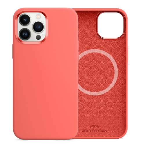 iPhone 13 Pro Max Silicone Case with MagSafe - Pink Pomelo - Apple