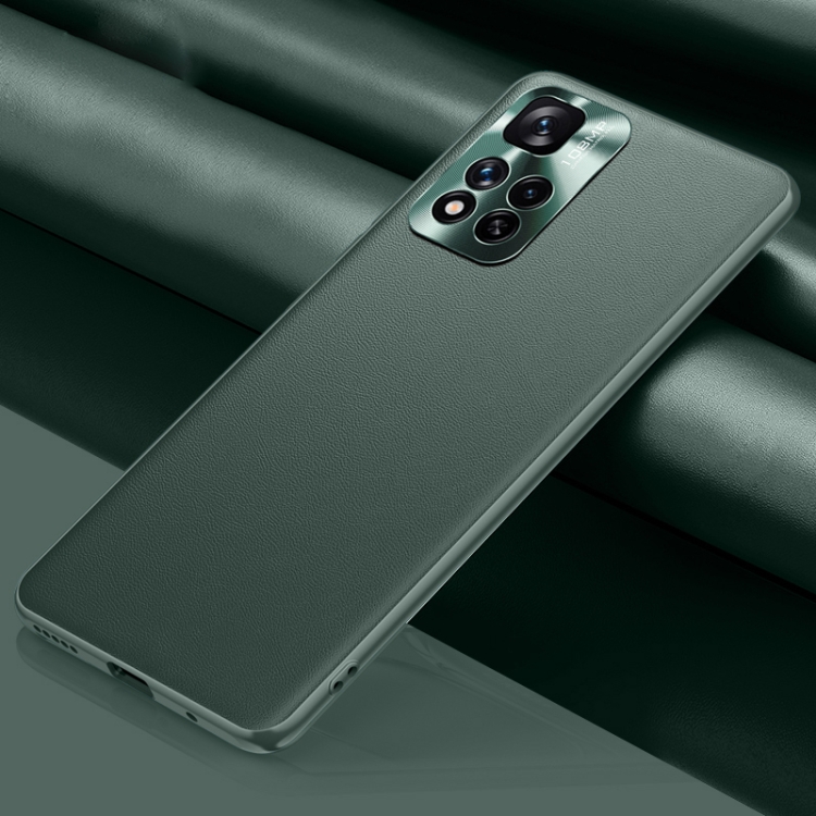 

For Xiaomi Redmi Note 11 Pro Airbag Shockproof Protective Phone Case(Green)