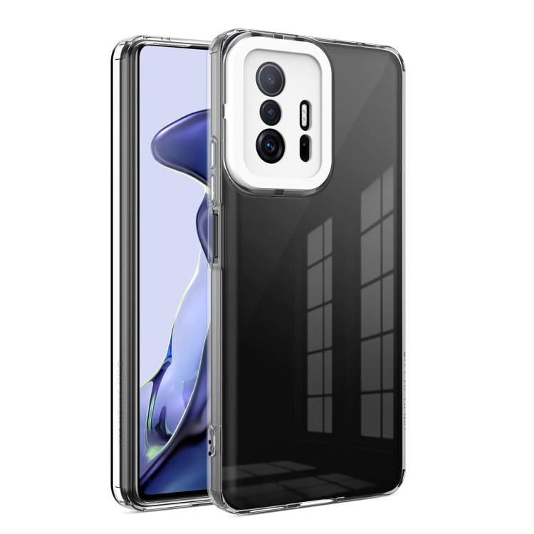 

For Xiaomi Mi 11T / 11T Pro Transparent Candy TPU Phone Case(White)