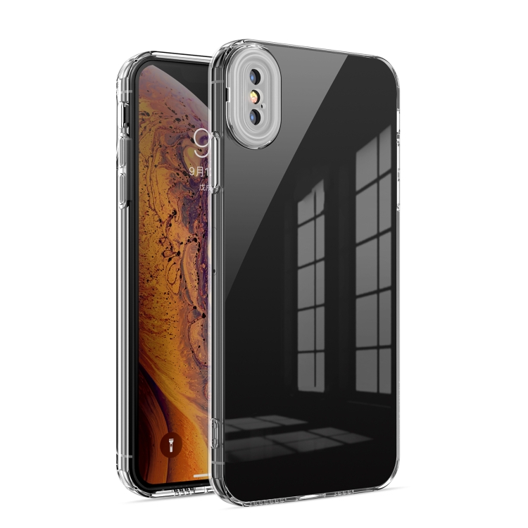 

Transparent Candy TPU Phone Case For iPhone XS / X(Transparent)