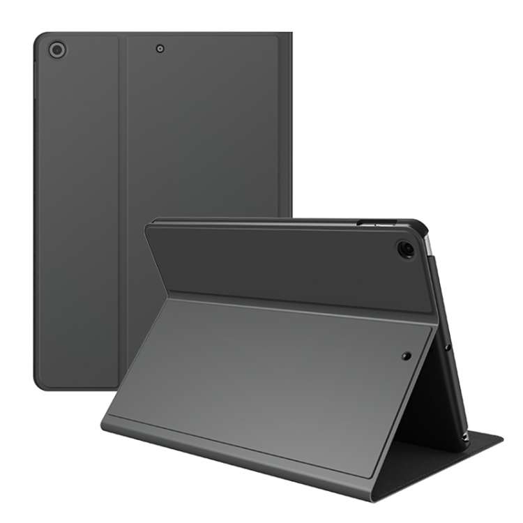 

ROCK Skin Feel Series Leather Tablet Case with Sleep / Wake-up Function For iPad 10.2 (2021)(Grey)