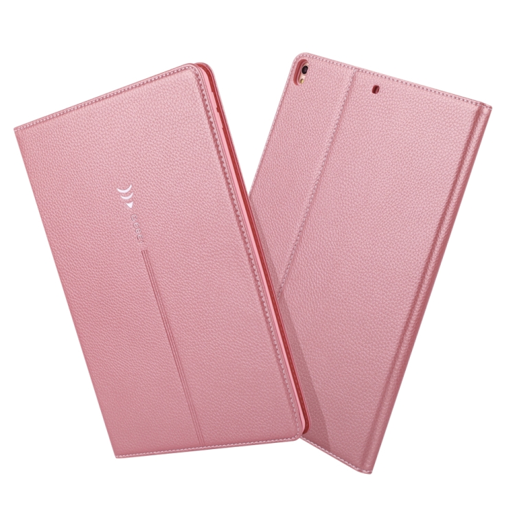 

For iPad 10.2 2021 / 2020 / 2019 GEBEI PU+TPU Horizontal Flip Protective Case with Holder & Card Slots(Rose Gold)
