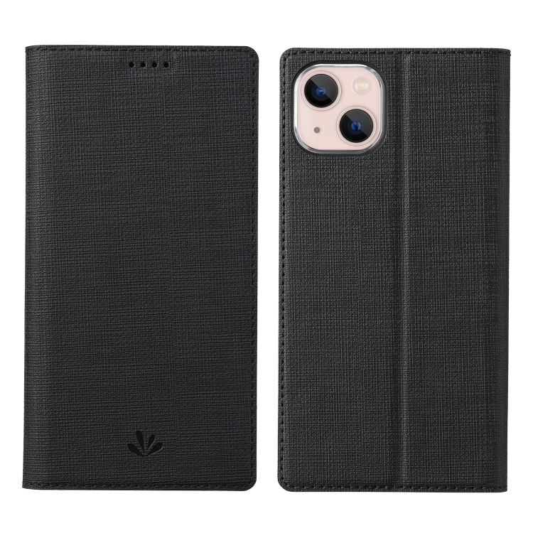 

ViLi DMX Series Shockproof Magsafe Magnetic Horizontal Flip Leather Phone Case For iPhone 13 mini(Black)