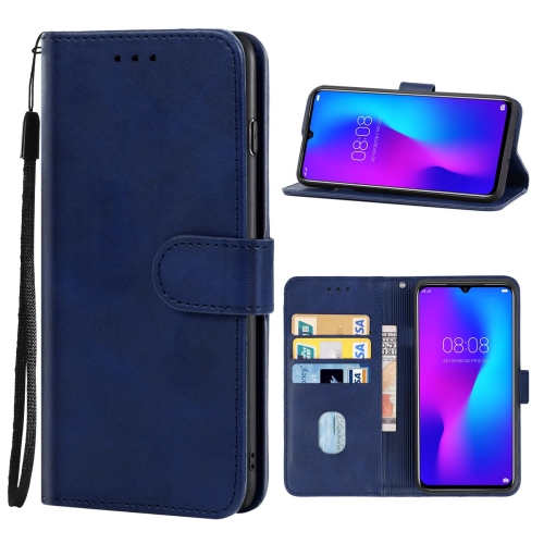 

Leather Phone Case For Doogee N20 Pro(Blue)