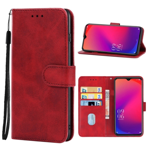 Leather Phone Case For Doogee X95(Red)