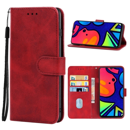 

Leather Phone Case For Samsung Galaxy M31 / M31 Prime / F41 / M21S(Red)