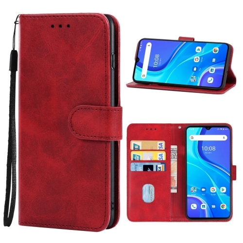 

Leather Phone Case For UMIDIGI A7S(Red)