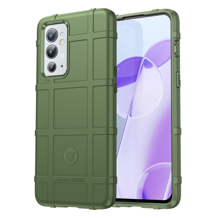 

For OnePlus 9RT Full Coverage Shockproof TPU Phone Case(Green)