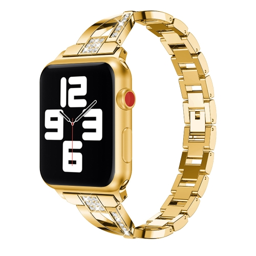 diamond encrusted apple watch band