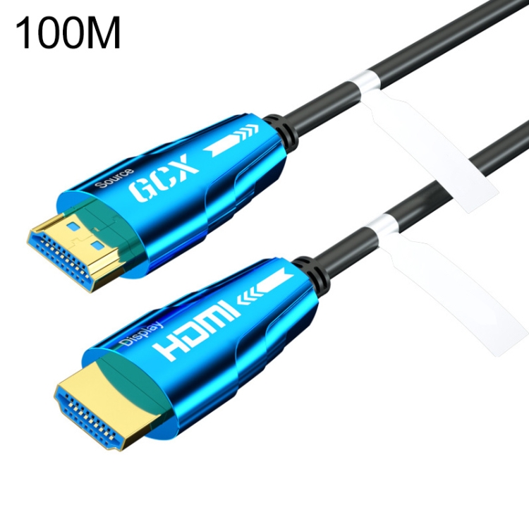 

HDMI 2.0 Male to HDMI 2.0 Male 4K HD Active Optical Cable, Cable Length:100m