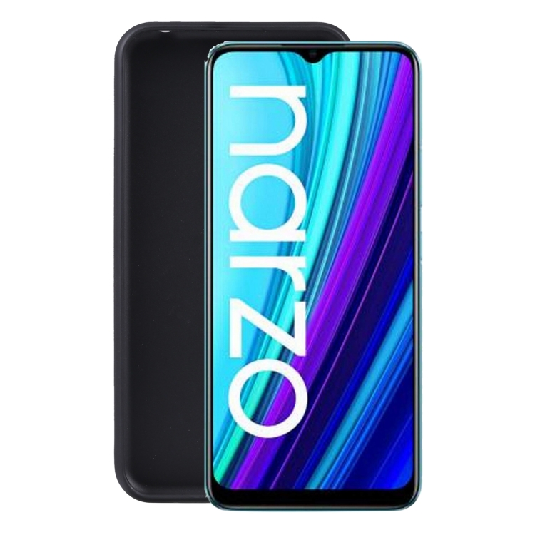 

TPU Phone Case For OPPO Realme Narzo 30A(Matte Black)