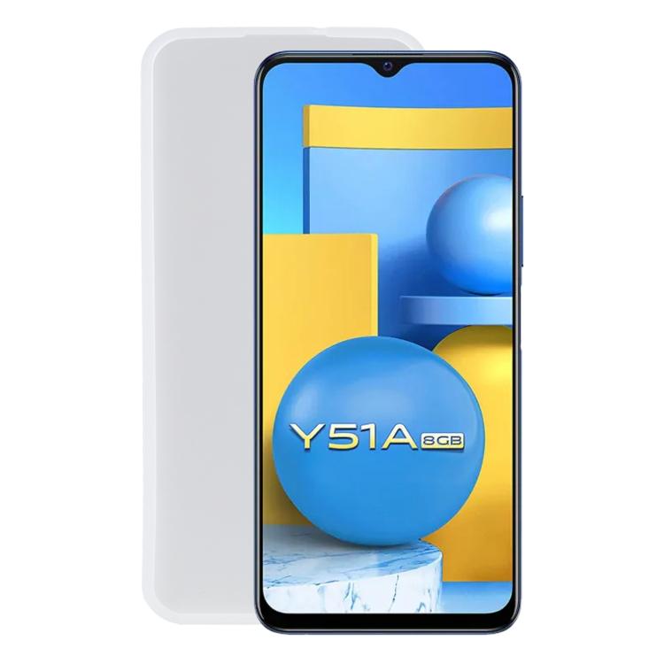 

TPU Phone Case For vivo Y51a(Transparent White)