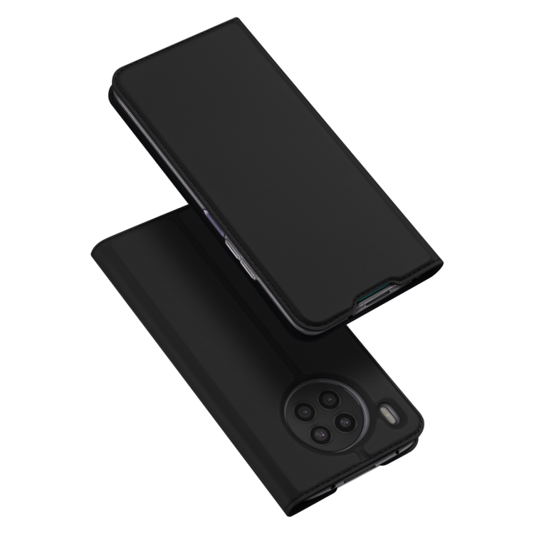 

For Honor 50 Lite / Huawe nova 8i DUX DUCIS Skin Pro Series Horizontal Flip Leather Phone Case(Black)