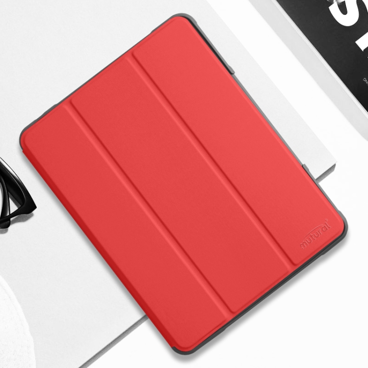 For iPad Pro Mutural Pinyue Series PC + TPU Horizontal Flip Leather Tablet Case with Holder main image 1