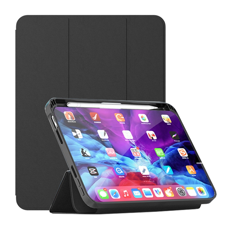 

TOTUDESIGN AA-154 Curtain Series Flip Leather Tablet Case For iPad mini 6(Black)
