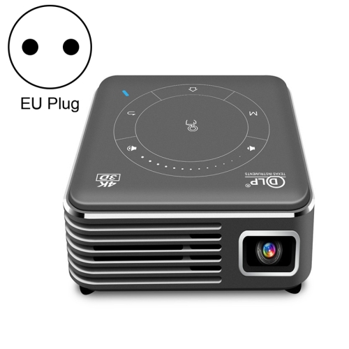 P11 854x480 DLP Smart-projector met infraroodafstandsbediening, Android 9.0, 4 GB + 32GB, EU-plug