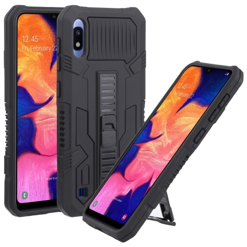 

For Samsung Galaxy A10 / M10 All Inclusive Double-color TPU + PC Phone Case(Black)