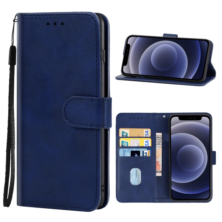 

Leather Phone Case For iPhone 12 mini(Blue)